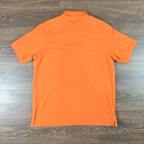 Vineyard Vines Men’s Business Casual Solid Burnt Orange Polo Shirt Size M NEW - Picture 5 of 5